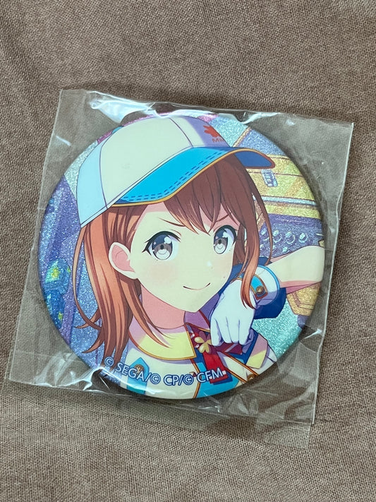 Project Sekai - Minori Hanasato "Beyond The Dream of That Day" Glitter Badge [TRAINED]