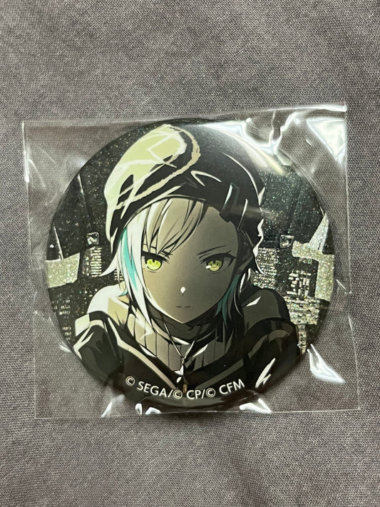 Project Sekai - Shiho Hinomori “Don't lose faith!” Circle Glitter Badge [TRAINED]