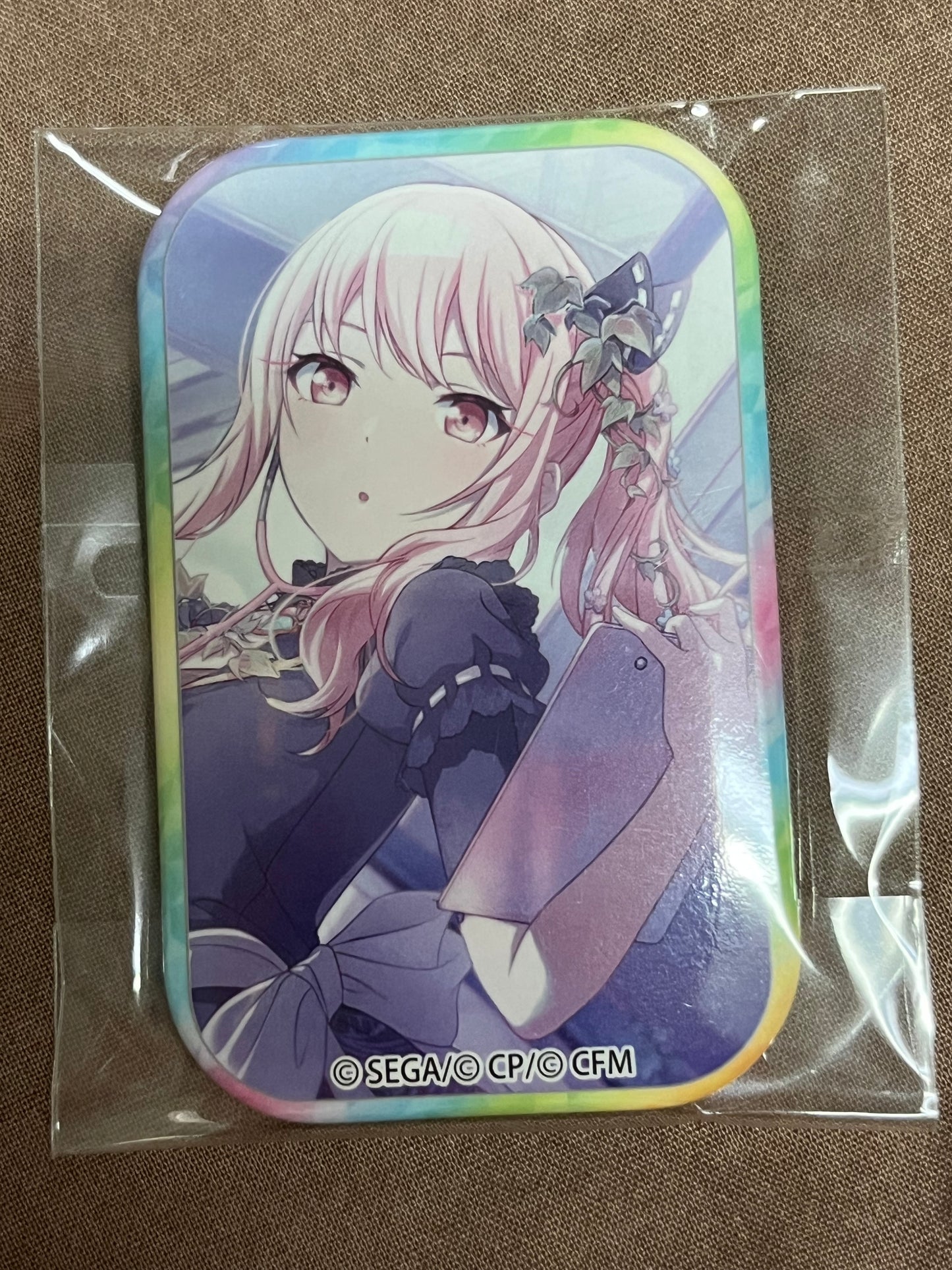 Project Sekai - Mizuki Akiyama "What Lies Beyond Guiding a Lost Child" Square Badge [TRAINED]