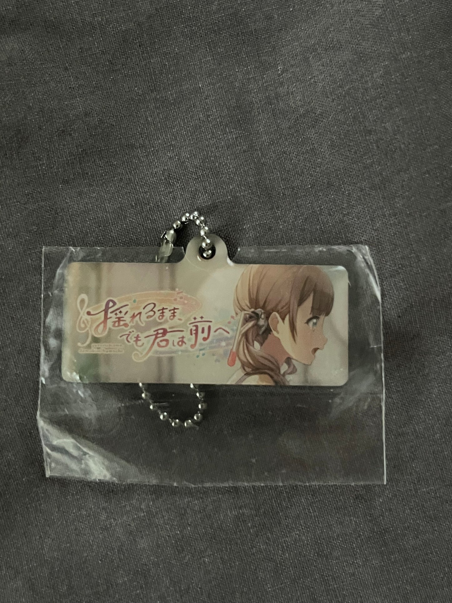 Project Sekai - Honami Mochizuki “Though Wavering, You Continue Moving Forward” Metal Event Keychain [UNTRAINED]