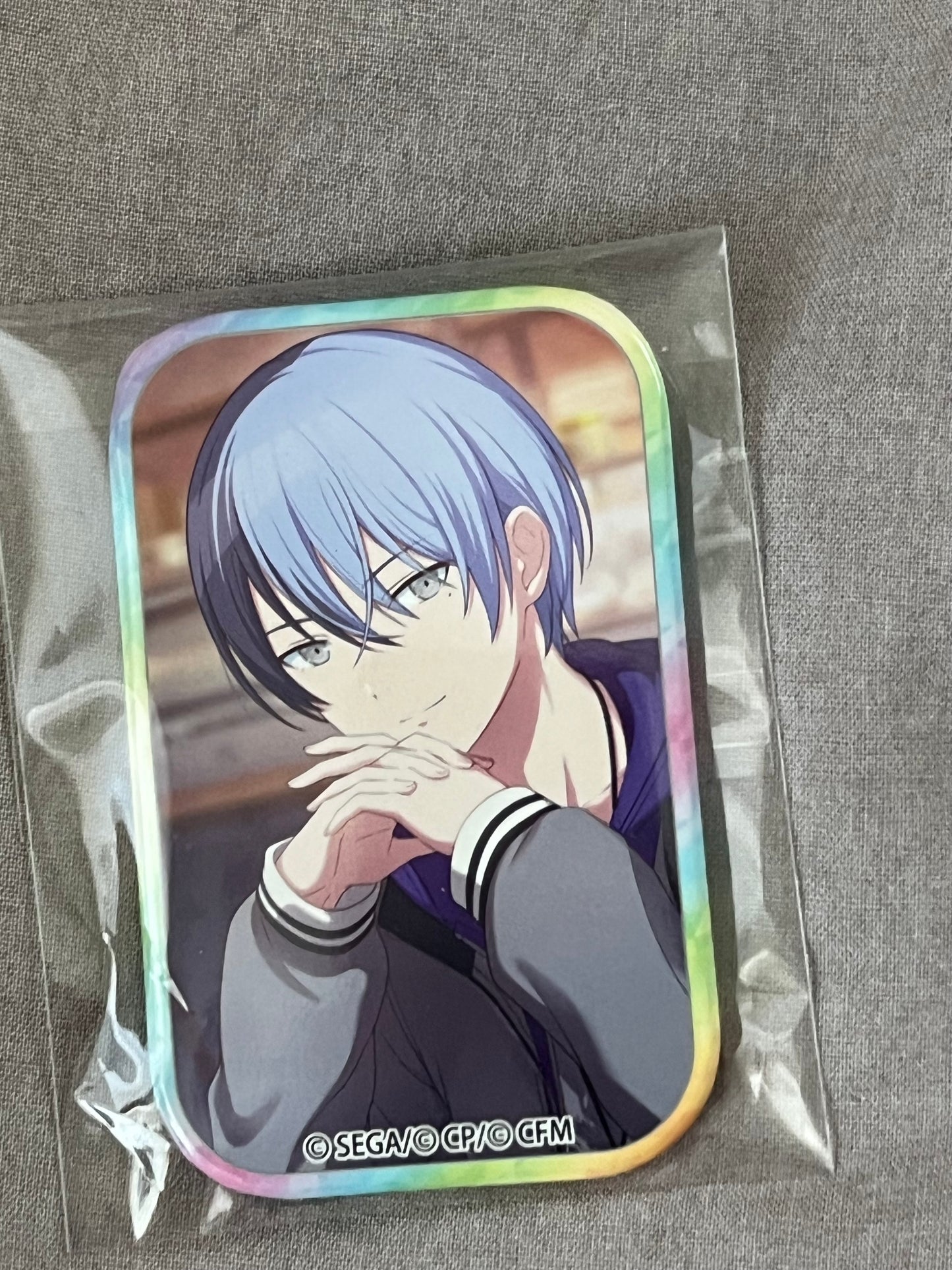 Project Sekai - Toya Aoyagi “The Legend Still Vivid” Square Badge [UNTRAINED]