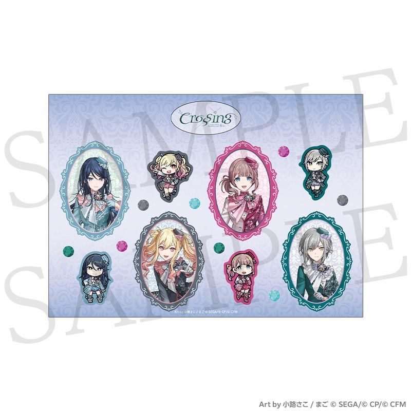 [PRE-ORDER] Project Sekai - “COLORFUL LIVE 6th - Crossing -” Puffy Glitter Sticker Sheet