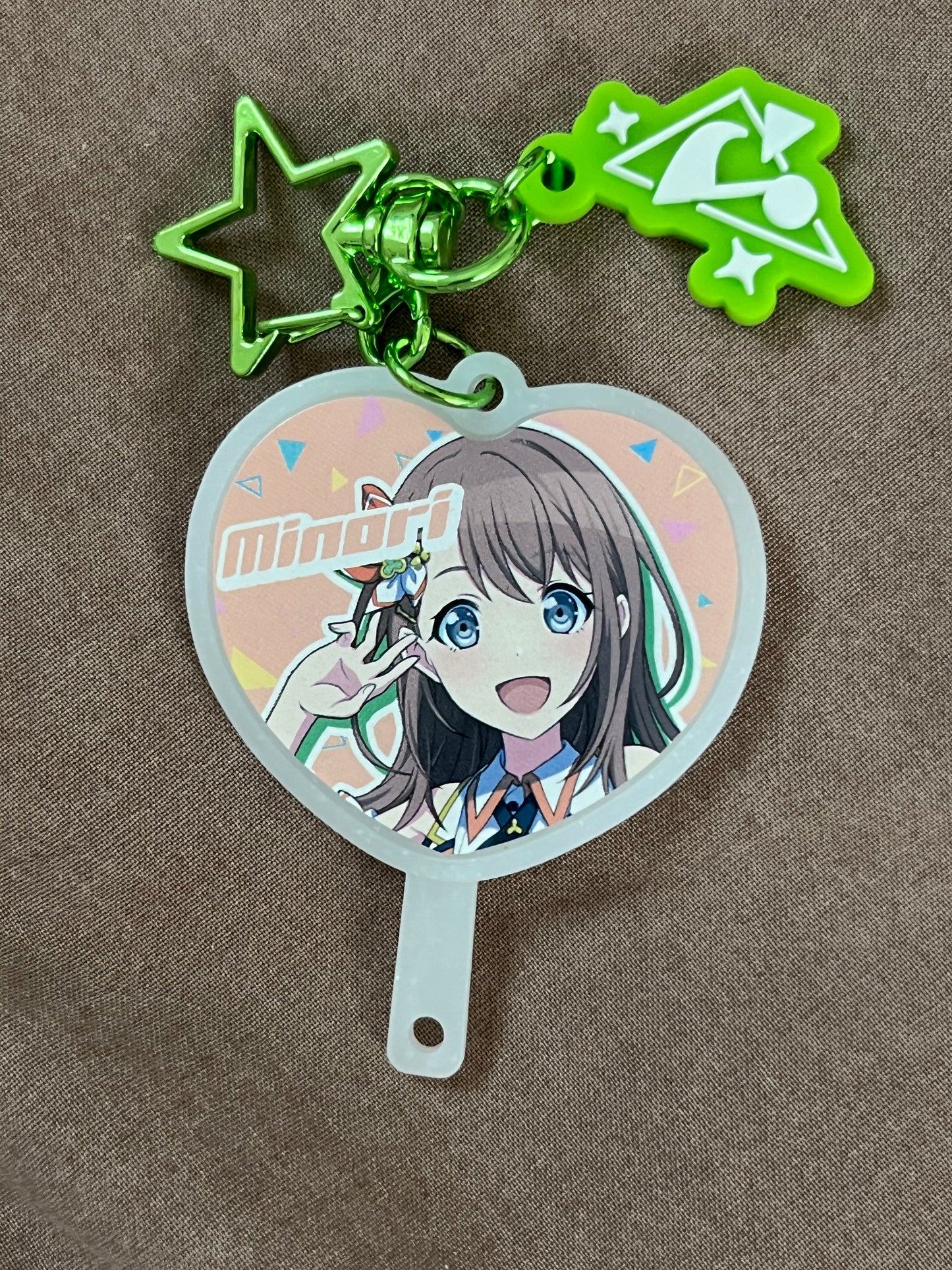 Project Sekai - Minori Hanasato "Uchiwa Charm Collection" Plastic Keychain