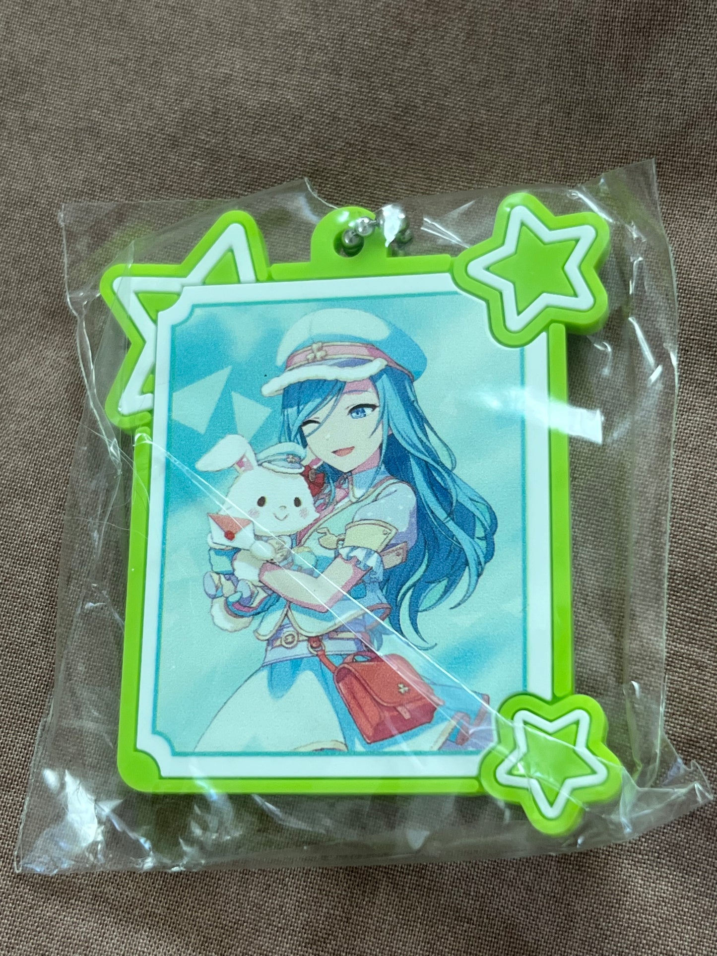 Project Sekai - Shizuku Hinomori “feat. Wish Me Mell” Sanrio Rubber Keychain