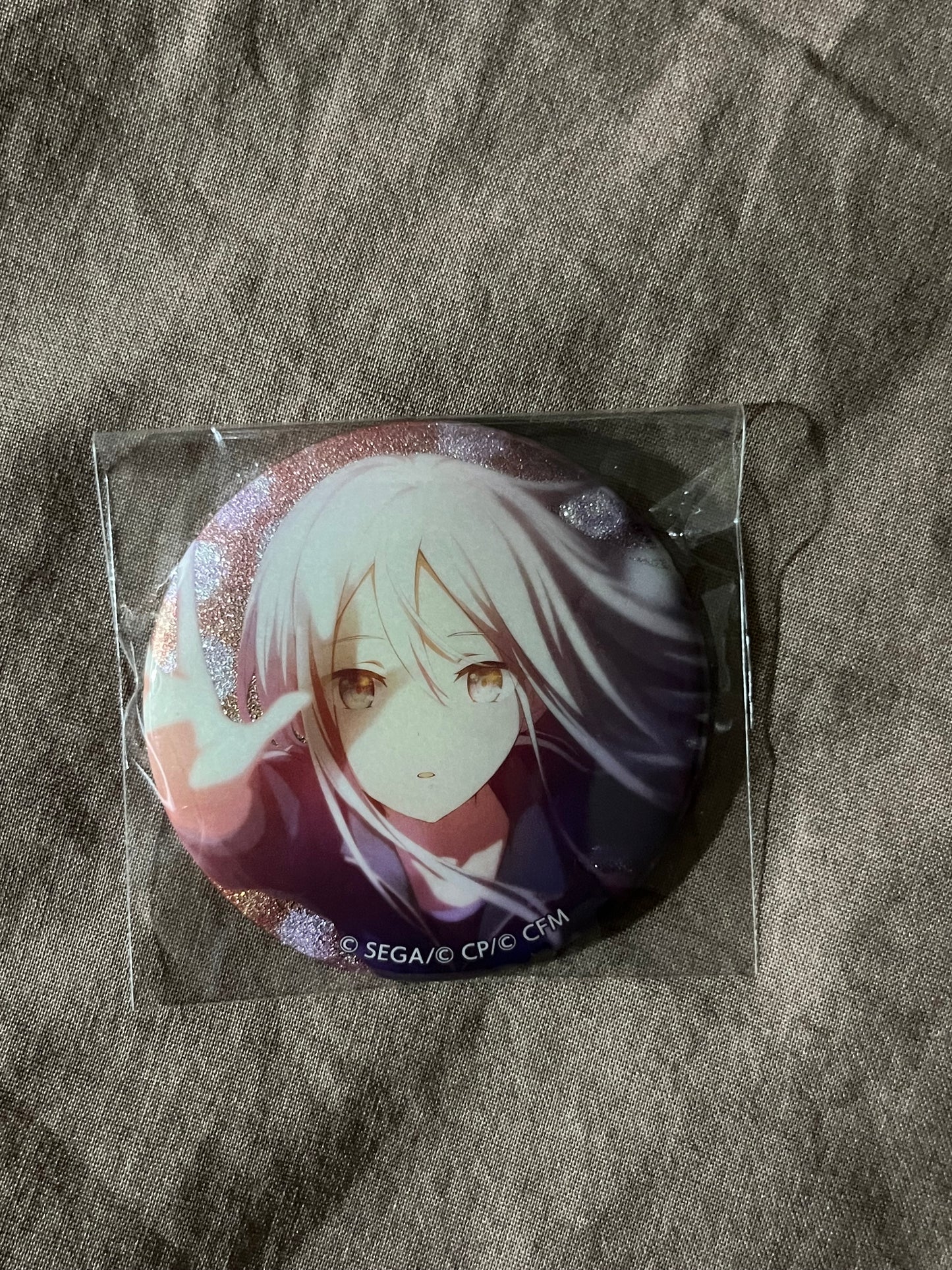 Project Sekai - Kanade Yoisaki “Colorful Festival” Circle Glitter Badge [UNTRAINED]