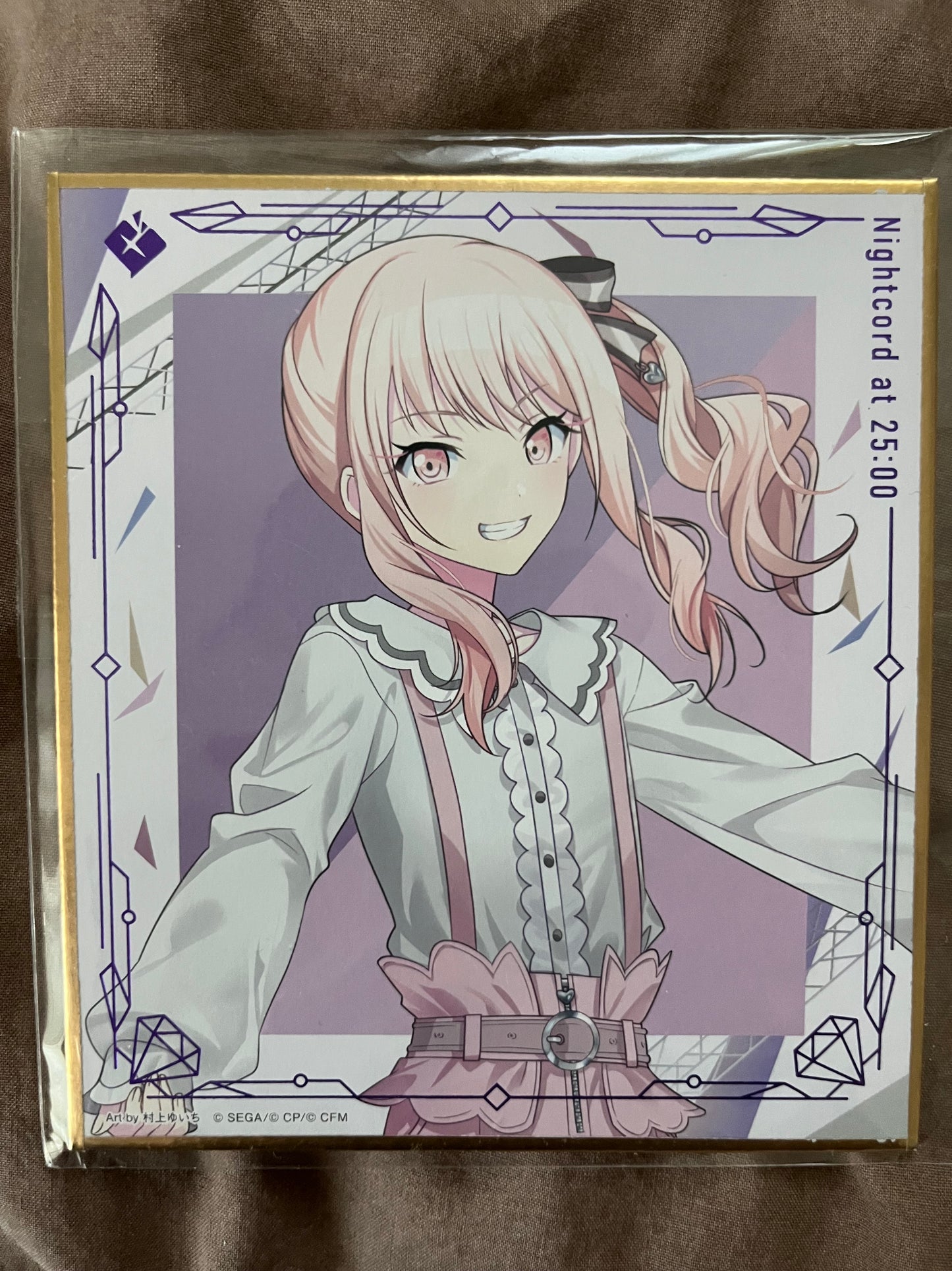 Project Sekai - Mizuki Akiyama "Brand New World" Shikishi Board