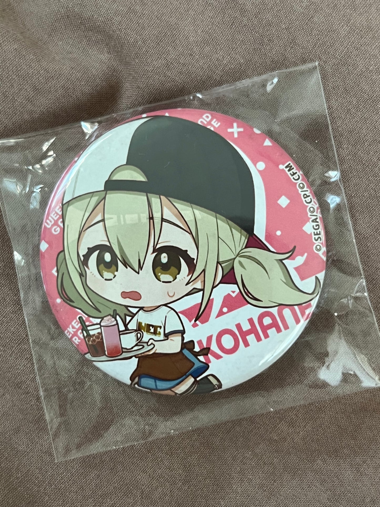 Project Sekai - Kohane Azusawa "WEEKEND GARAGE @E-DINER" Circle Badge