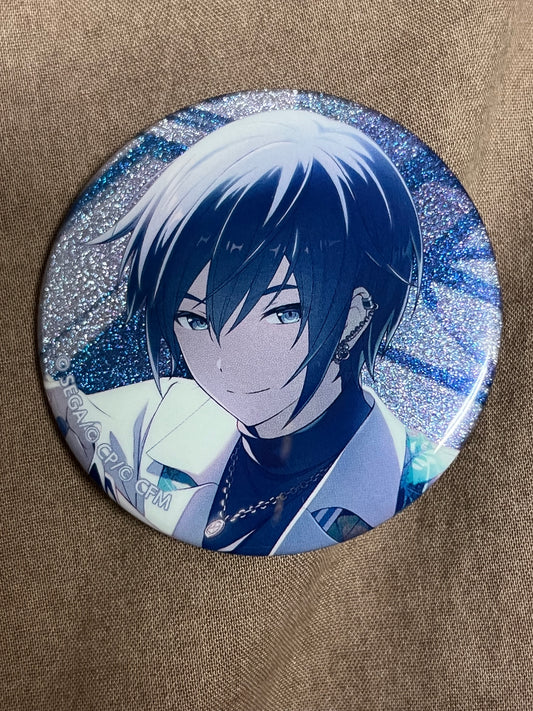 Project Sekai - KAITO “The first concerto” Circle Glitter Badge [TRAINED]