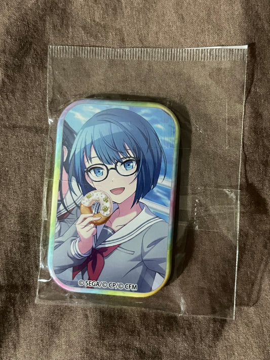 Project Sekai - Haruka Kiritani “One-Day Trip Before Setting Sail” Square Badge [UNTRAINED]