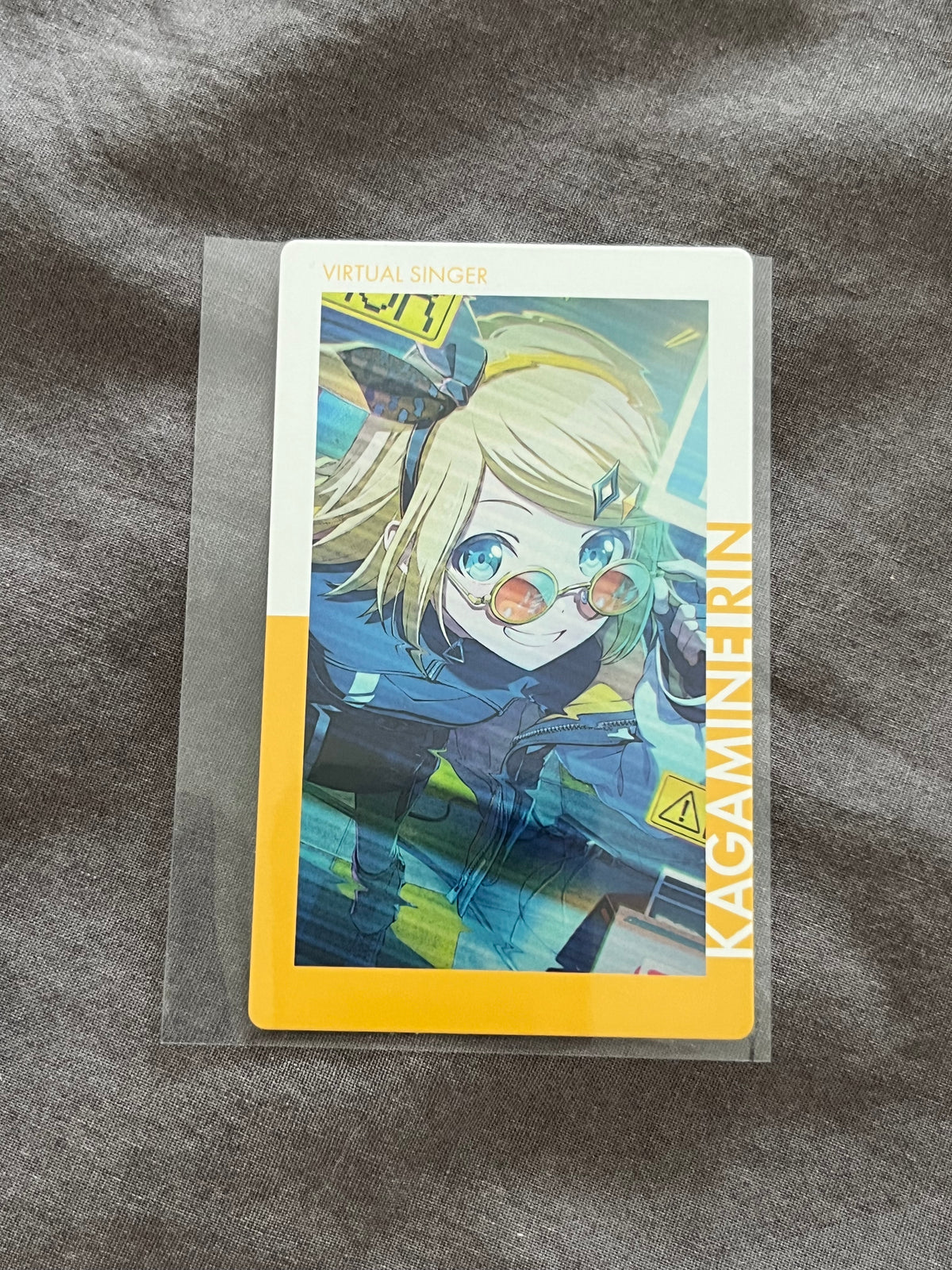 Project Sekai - Kagamine Rin “Backlight Lens Flare” ePick Card [TRAINED]