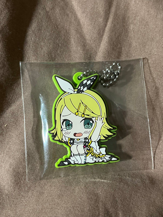 Project Sekai - Kagamine Rin “ViVimus Crouch” Rubber Keychain