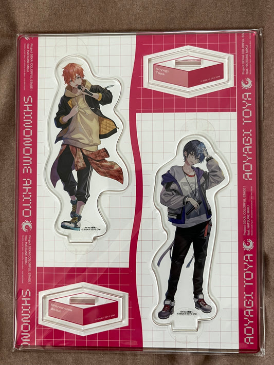 Project Sekai - Akito Shinonome + Toya Aoyagi "Another Vocal Album" Acrylic Stand Set