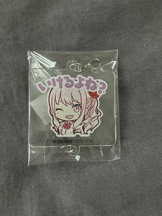 Project Sekai - Mizuki Akiyama "This should work, yeah?" Stamp Acrylic Keychain