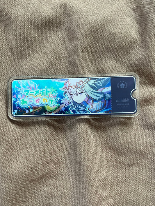 Project Sekai - Nene Kusanagi "Mermaid Admiration" Event Badge [TRAINED]