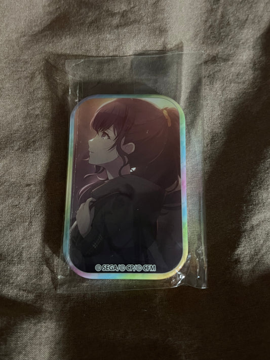 Project Sekai - Mafuyu Asahina "Intersecting Melodies, Glowing Warmth" Square Badge [UNTRAINED]