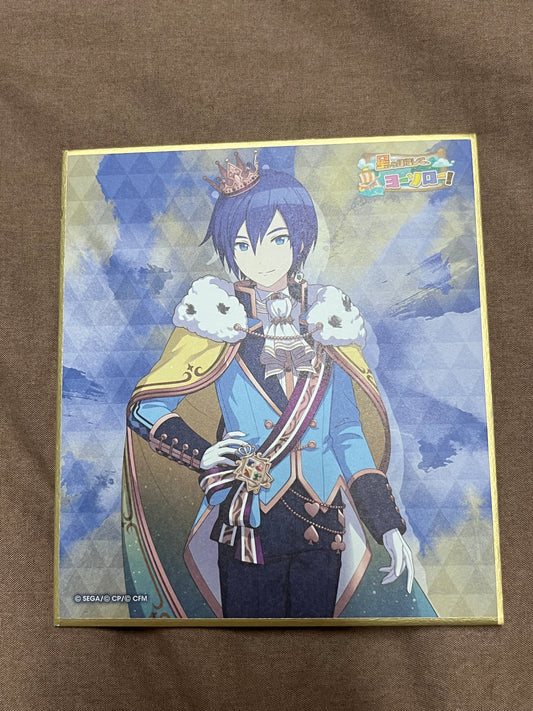 Project Sekai - KAITO “Keep It Steady, Let's Aim for the Star!” 2☆ Shikishi Board