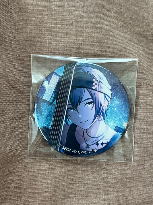 Project Sekai - KAITO "Our Constellation of Song" Circle Glitter Badge [TRAINED]