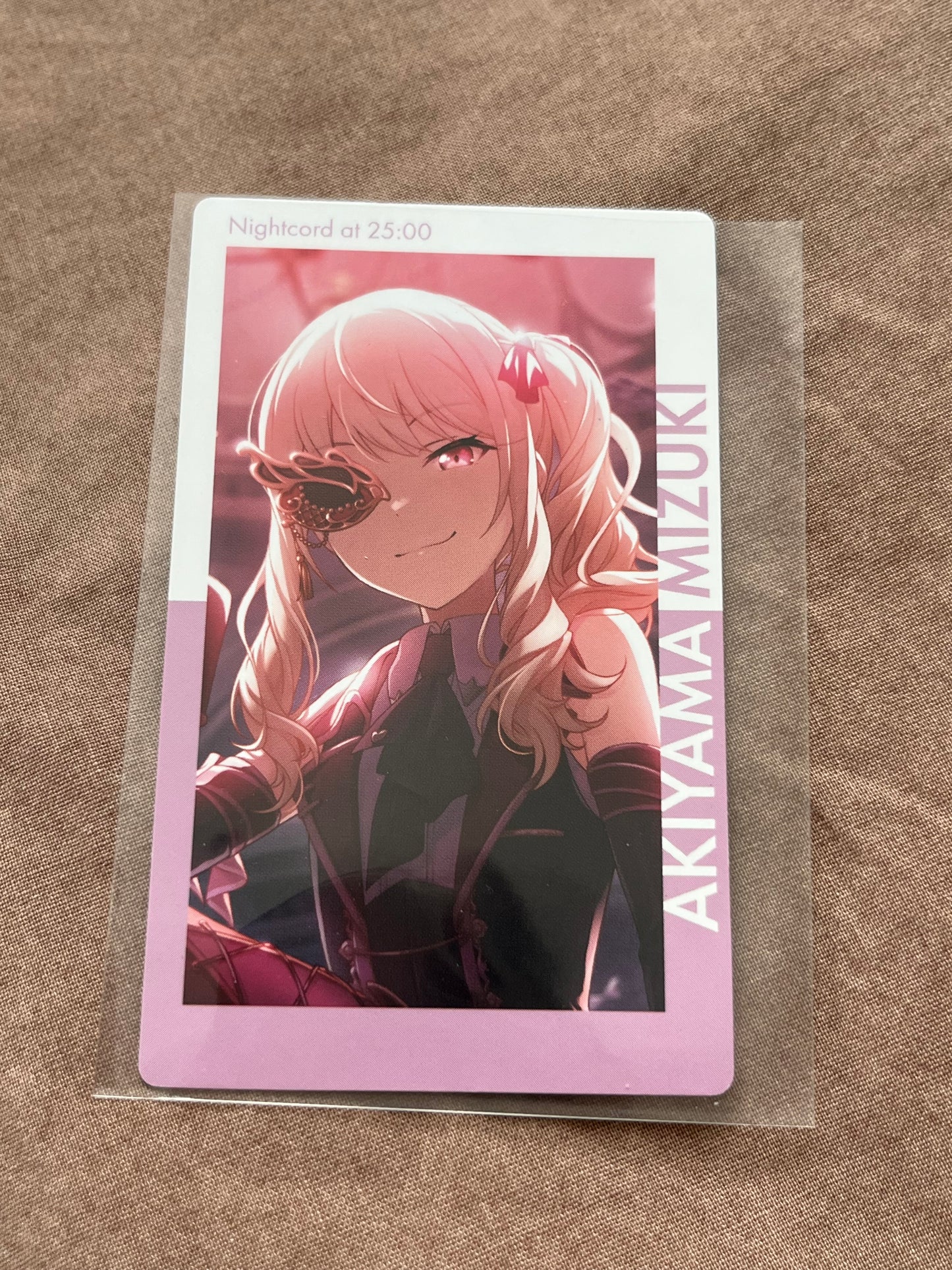 Project Sekai - Mizuki Akiyama “Let's study hard!” ePick Card [TRAINED]