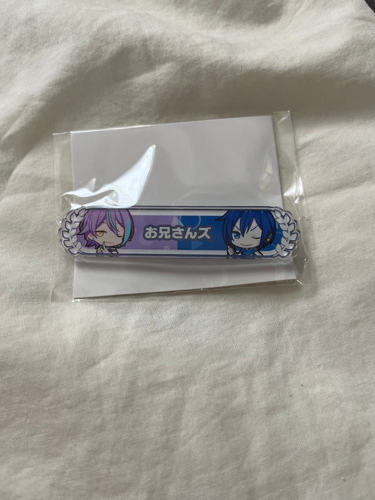 Project Sekai - Rui Kamishiro & KAITO “Big Brothers” Kizuna Rank Acrylic Badge