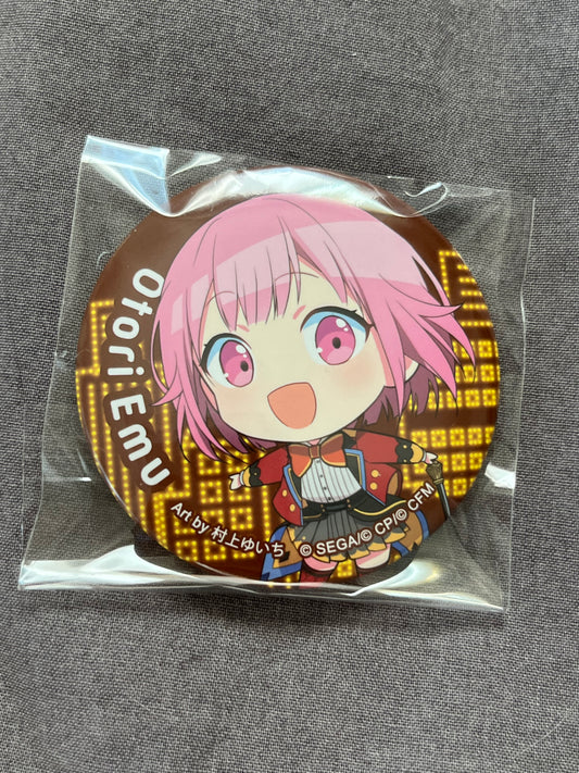 Project Sekai - Emu Otori "Lucky Kuji" Circle Badge