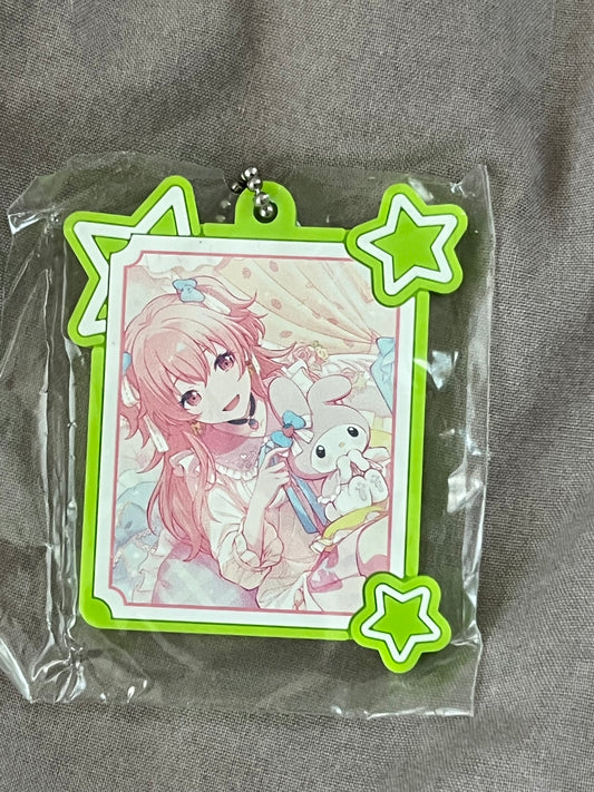 Project Sekai - Airi Momoi “feat. My Melody” Sanrio Rubber Keychain