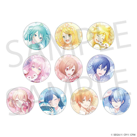 [PRE-ORDER] Project Sekai - Virtual Singer & Vivid BAD SQUAD “2024-2025 Birthday/Anniversary” BOX A Circle Glitter Badge