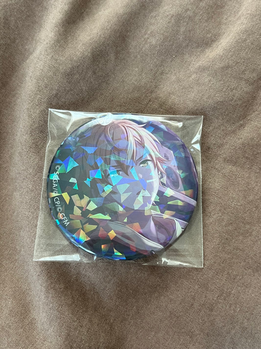 Project Sekai - Akito Shinonome "Because We're Partners" Circle Holographic Badge [UNTRAINED]