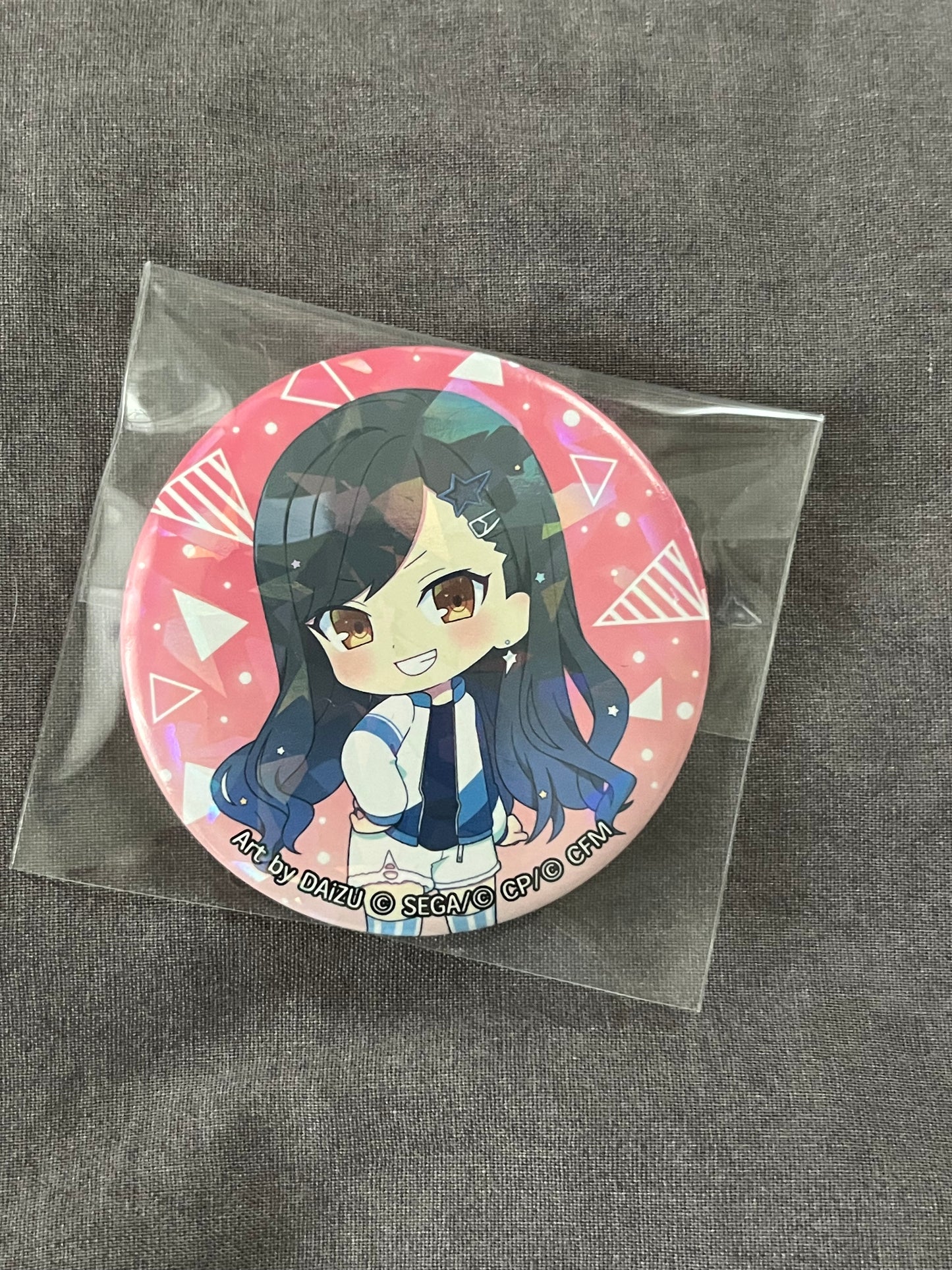 Project Sekai - An Shiraishi “LAWSON Campaign Collaboration” Holographic Circle Badge