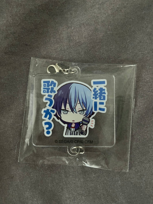 Project Sekai - Toya Aoyagi "Should we sing together?" Stamp Acrylic Keychain