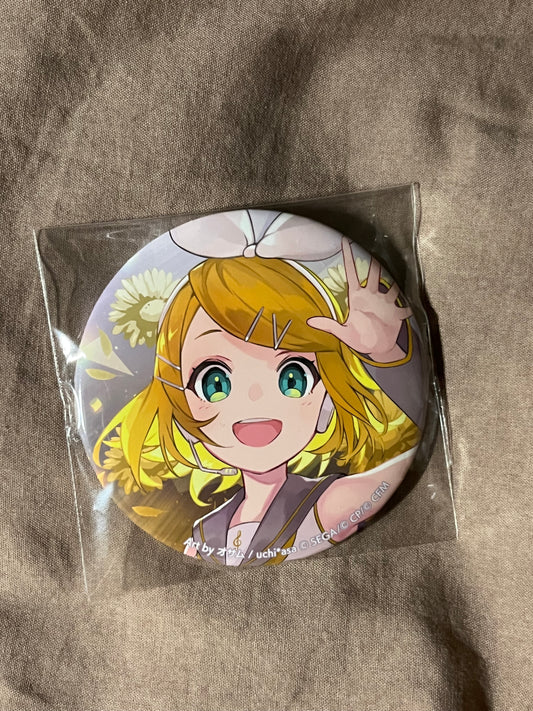 Project Sekai - Kagamine Rin “4th ANNIVERSARY BRILLIANT STAGE Connect Live” Circle Badge