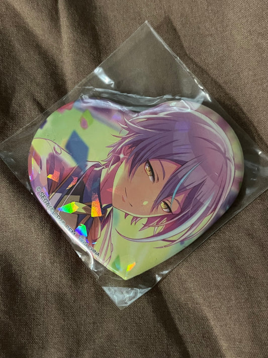 Project Sekai - Rui Kamishiro "Release Celebration" Holographic Heart Badge