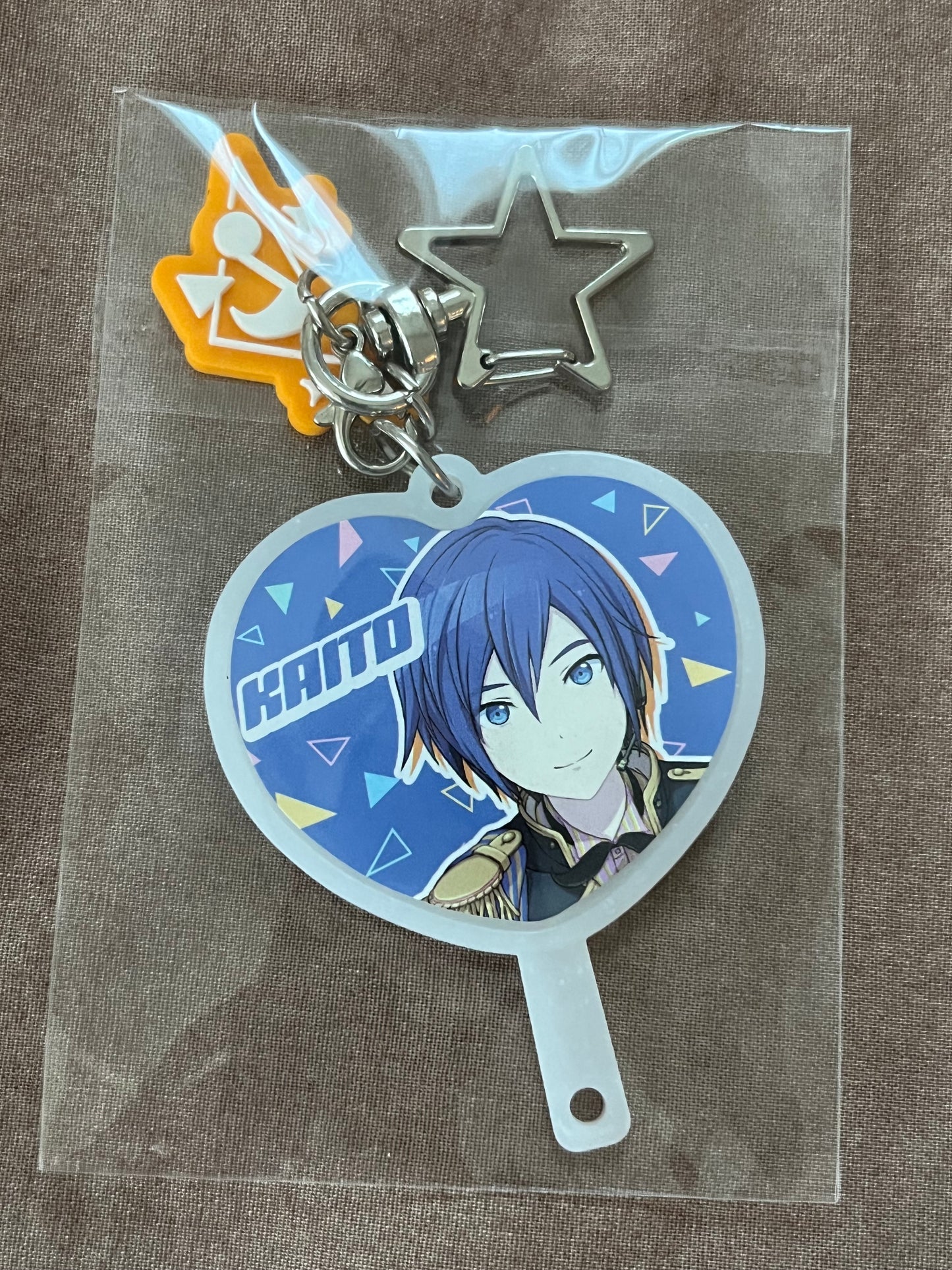 Project Sekai - KAITO "Uchiwa Charm Collection" Plastic Keychain