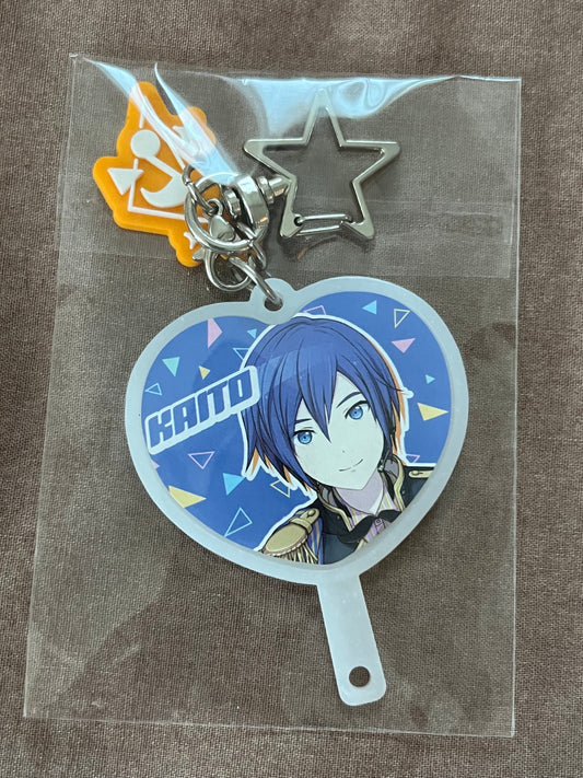 Project Sekai - KAITO "Uchiwa Charm Collection" Plastic Keychain