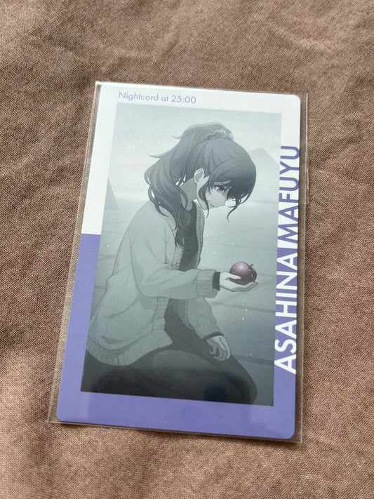Project Sekai - Mafuyu Asahina “Searching for a Reflection Beneath the Waters” ePick Card [UNTRAINED]