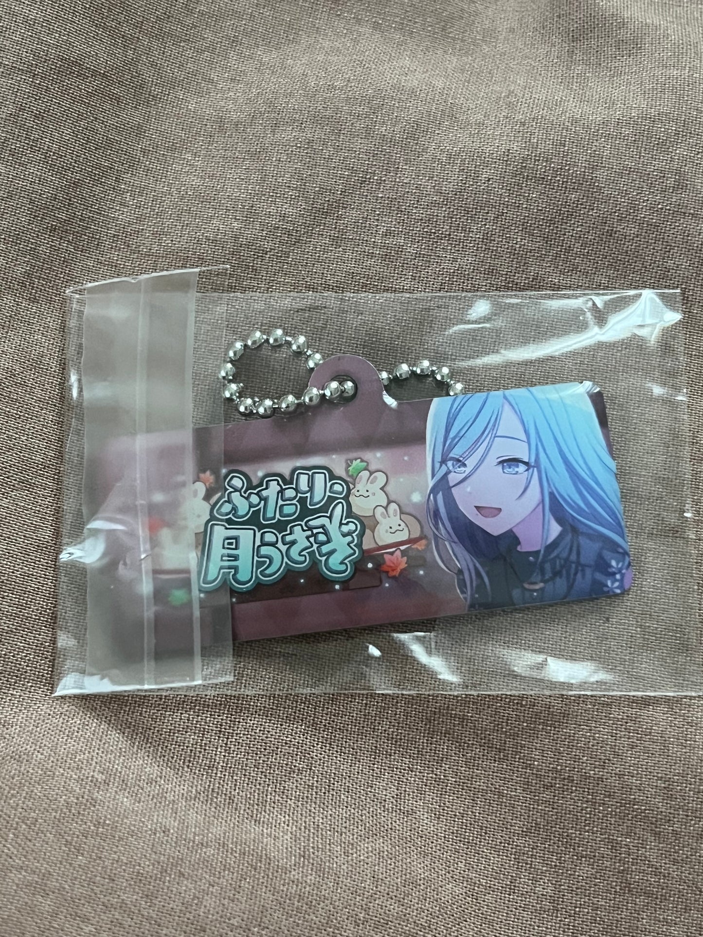 Project Sekai - Shizuku Hinomori "The Moon Rabbit & Us" Metal Event Keychain [UNTRAINED]