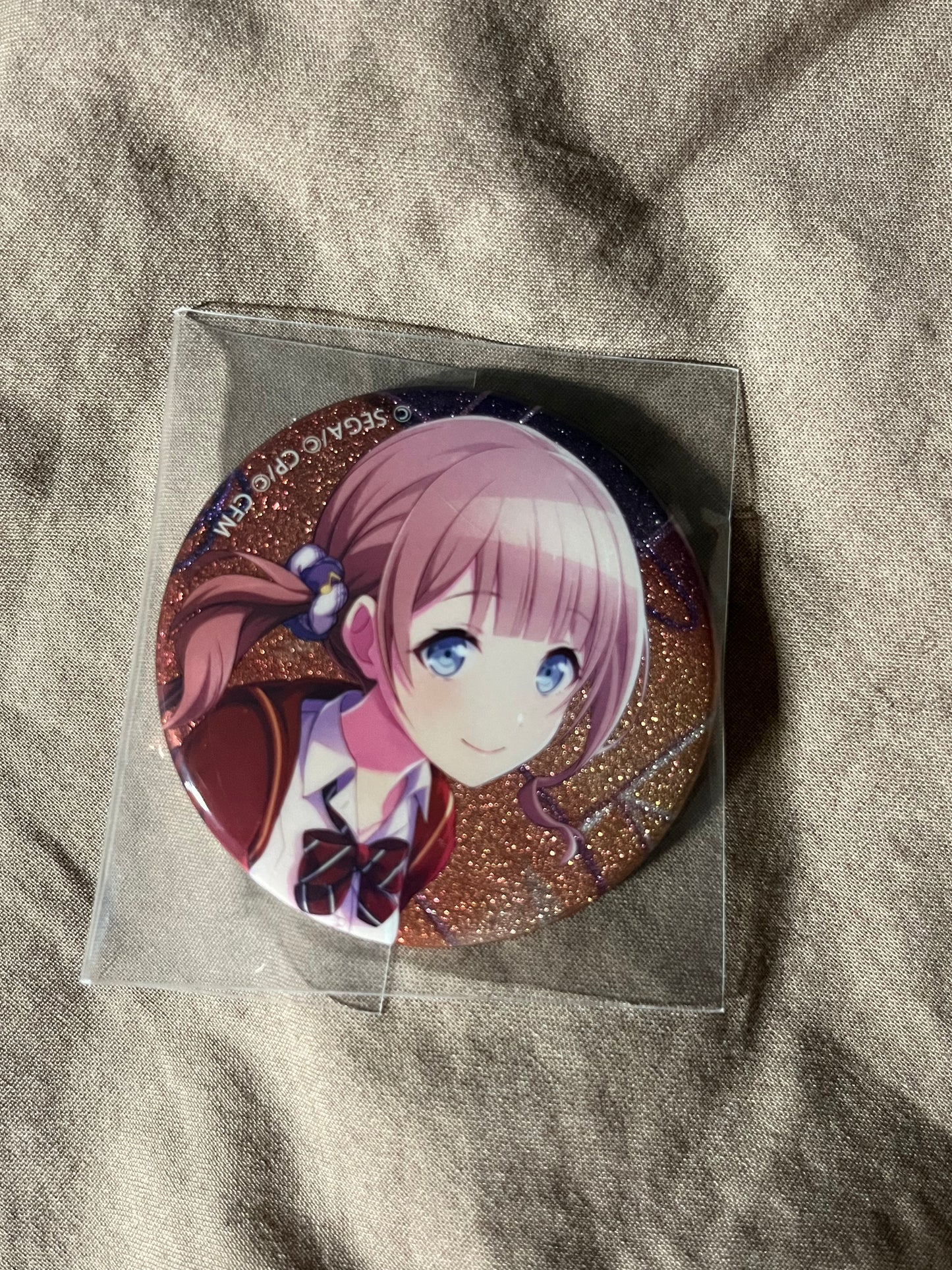 Project Sekai - Honami Mochizuki “Release Celebration” Circle Glitter Badge [TRAINED]