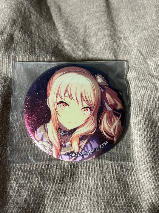 Project Sekai - Mizuki Akiyama “Carnation Recollection” Circle Glitter Badge [TRAINED]