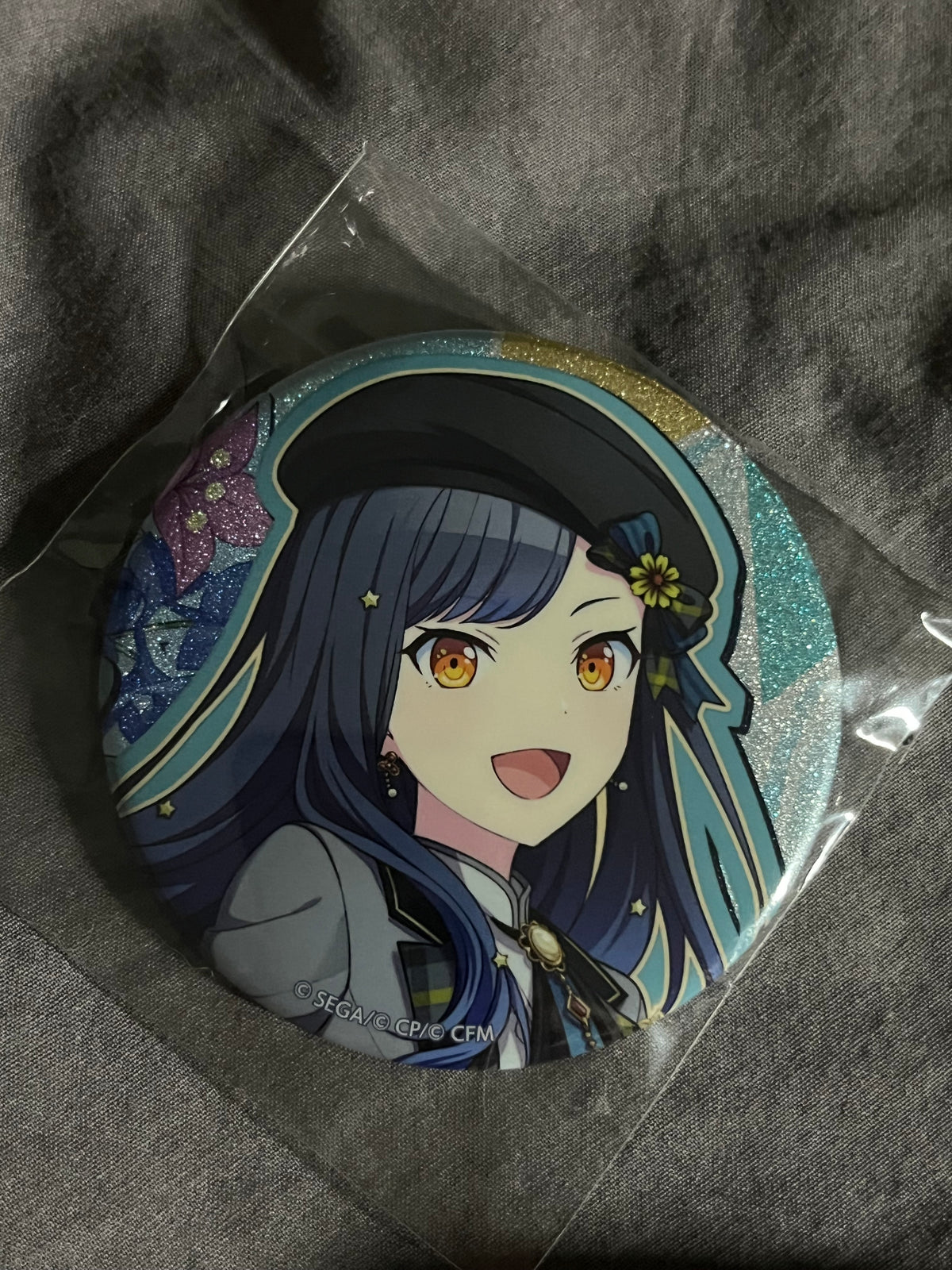Project Sekai - An Shiraishi “Happy Birthday!! 2023” Circle Glitter Badge