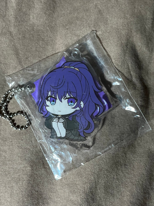 Project Sekai - Mafuyu Asahina “ViVimus Crouch” Rubber Keychain