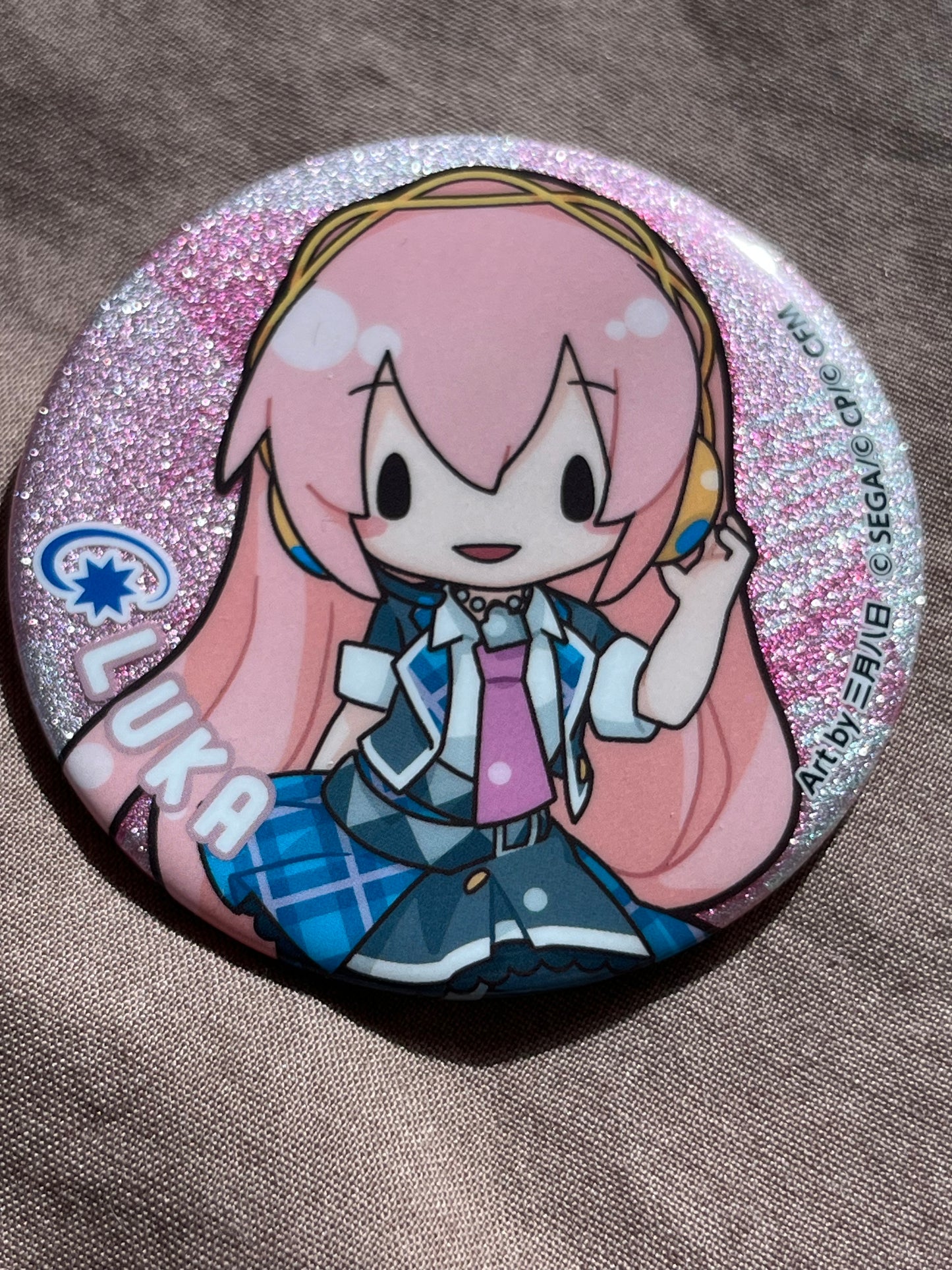 Project Sekai - Megurine Luka “Chibi” Circle Badge