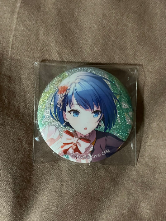 Project Sekai - Haruka Kiritani “At the End of the Unraveled Threads” Circle Glitter Badge [TRAINED]