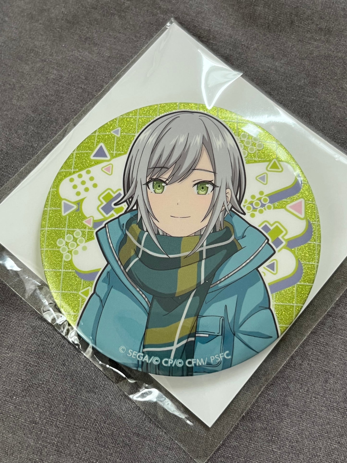 Project Sekai - Shiho Hinomori “Happikore Movie Kuji” Circle Glitter Badge