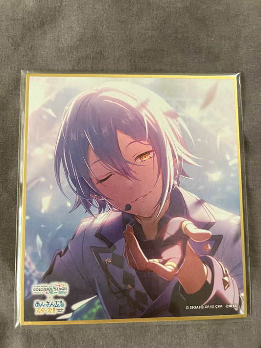 Project Sekai - Rui Kamishiro "Crossing SEKAI With ENSEMBLE STARS" Shikishi Board [TRAINED]