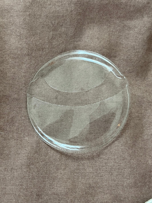Plastic Circle Pin Badge Cover Protector