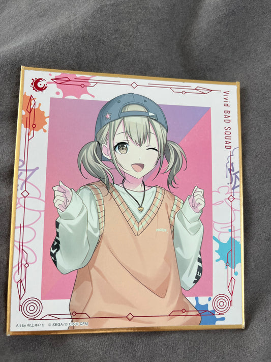 Project Sekai - Kohane Azusawa "Brand New World" Shikishi Board