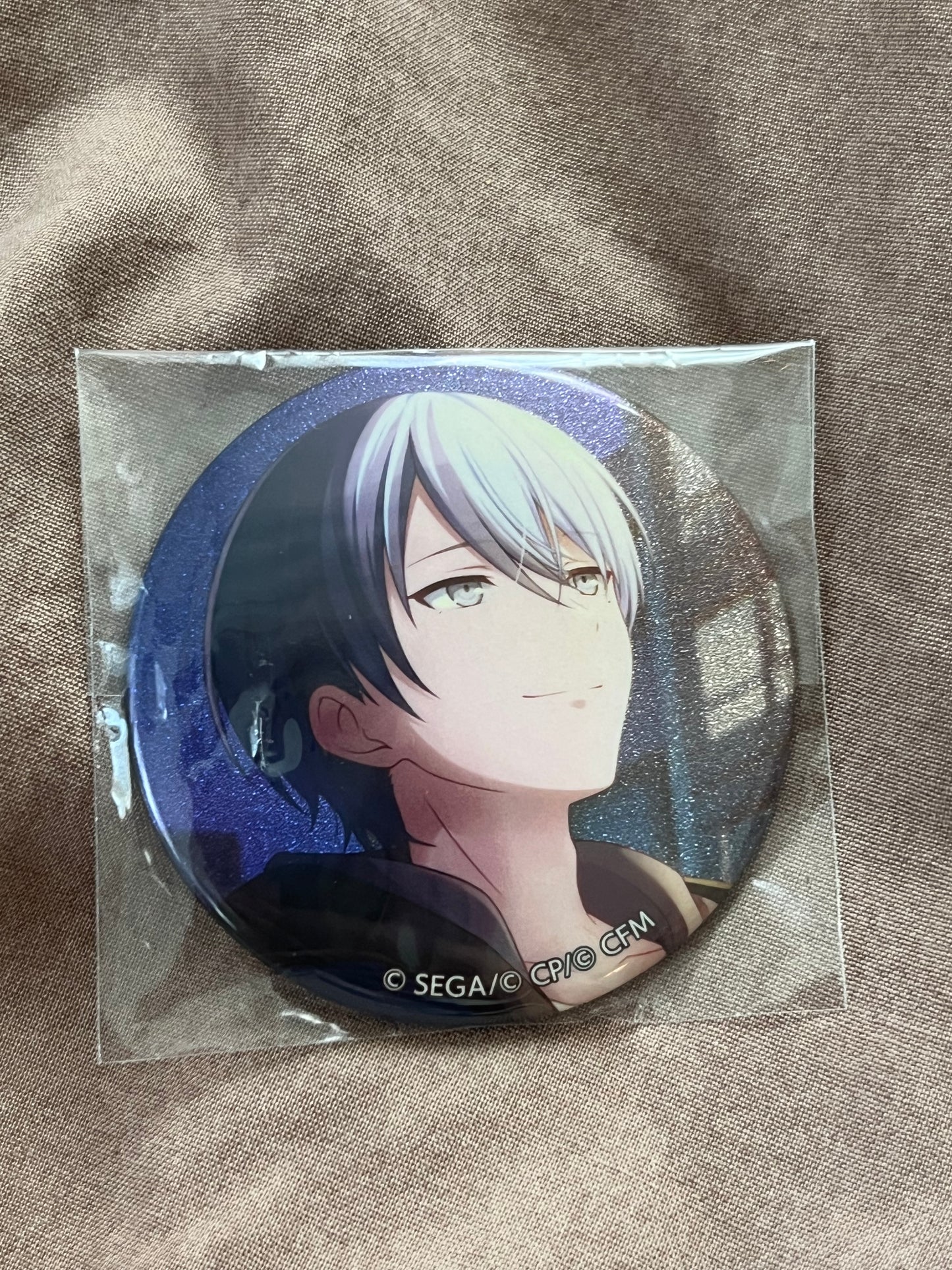 Project Sekai - Toya Aoyagi “Awakening Beat” Circle Glitter Badge [UNTRAINED]