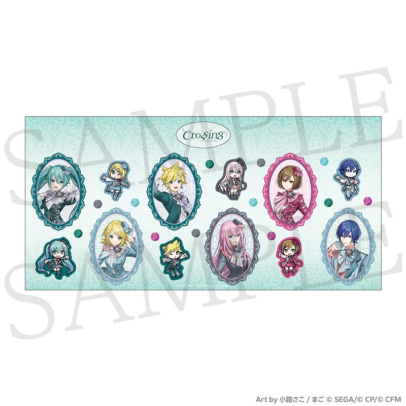 [PRE-ORDER] Project Sekai - “COLORFUL LIVE 6th - Crossing -” Puffy Glitter Sticker Sheet