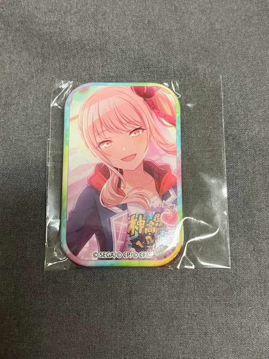 Project Sekai - Mizuki Akiyama “Friendship Found on the Rooftop” Square Badge [TRAINED]