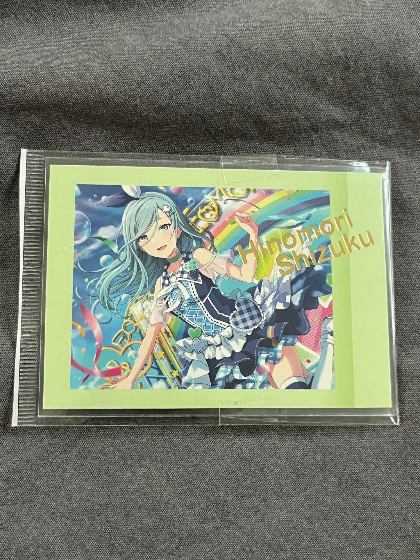 Project Sekai - Shizuku Hinomori “Let's RE:START From Here!” Pasha Colle Polaroid Card [TRAINED]