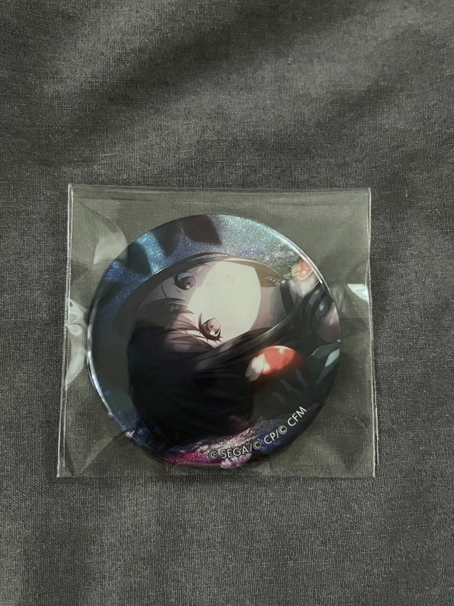 Project Sekai - Ena Shinonome “Mirage of lights” Circle Glitter Badge [TRAINED]